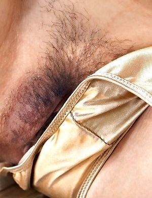 Busty Asian Nancy Ho masturbate with dildo